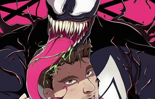 Comics, Venom, Venom, Eddie Brock, by ototobo