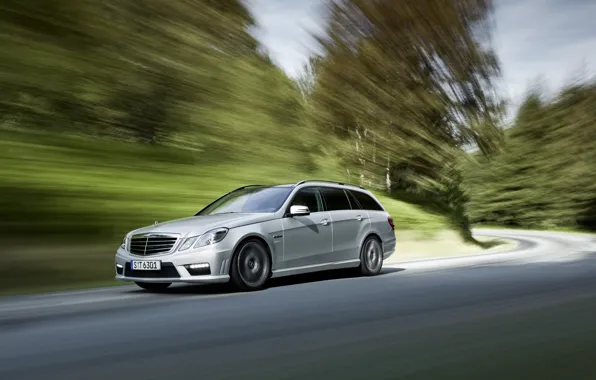 Silver, Mercedes, Mercedes, universal, e class 6.3 AMG