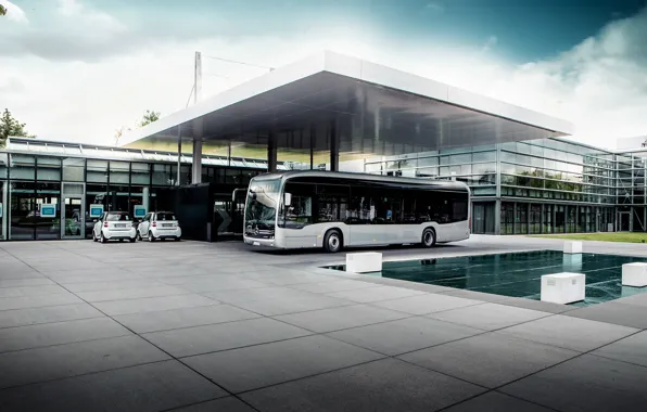 Transport, construction, bus, Mercedes Benz, ELECTRIFY eCitaro