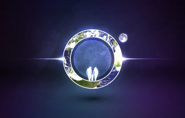 Earth, the world, world, round, earth, family, circle, family