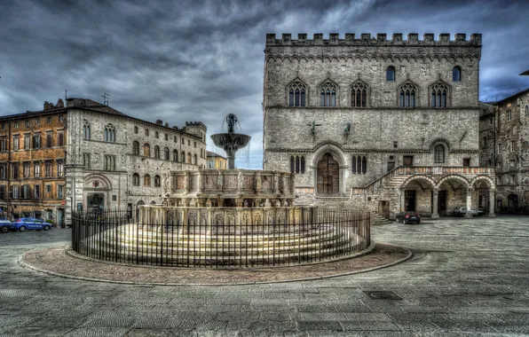 Picture Italy, Umbria, Perugia, Fontana Maggiore