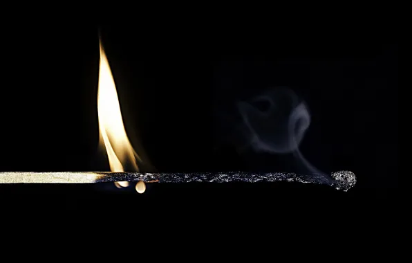 Macro, lights, matches