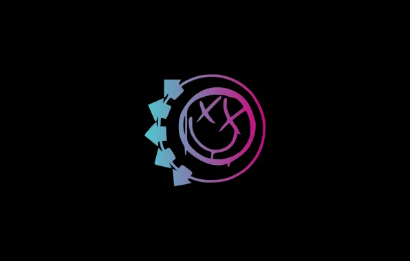 Picture pink, minimalism, Blink 182
