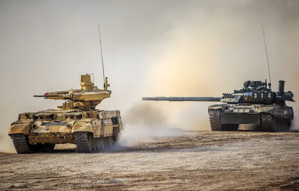 Terminator, BMPT-72, BMPT-72, T-80 YE-1, T-80UE-1, armored vehicles of Russia