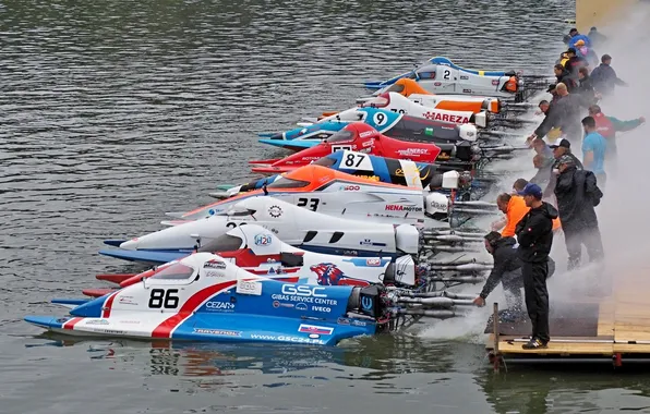 Speed, boats, race