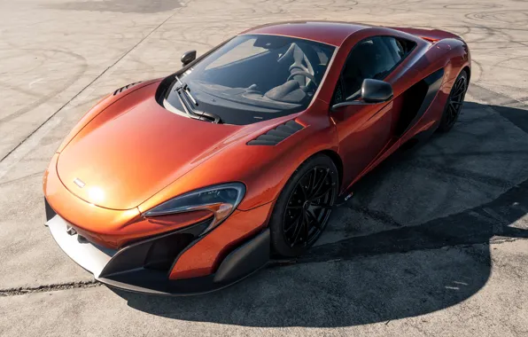 Picture orange, mclaren, 675lt