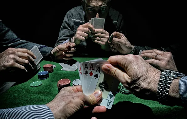 Picture card, the game, Poker