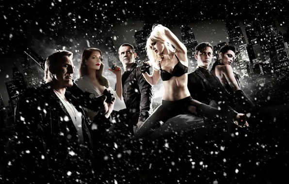 Jessica Alba, Woman, Rosario Dawson, Josh Brolin, Mickey Rourke, Joseph Gordon-Levitt, Sin City:A Dame to …