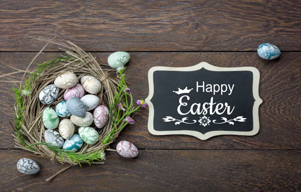 Flowers, eggs, spring, Easter, flowers, spring, Easter, eggs