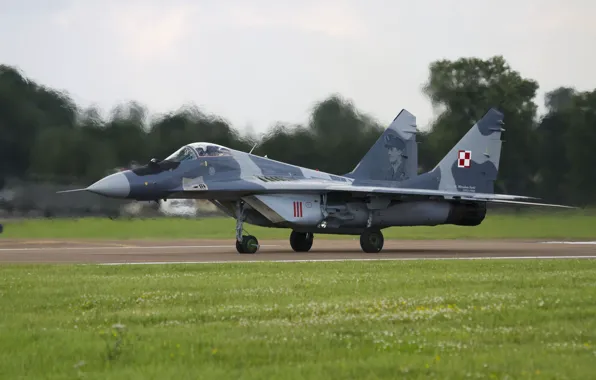 Fighter, the airfield, the rise, multipurpose, MiG-29, The MiG-29