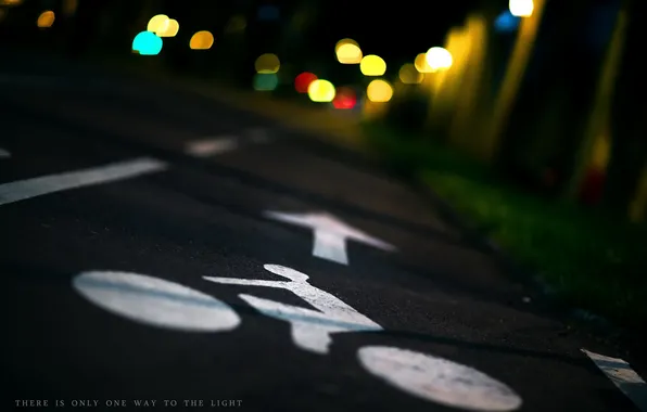 Night, the city, street