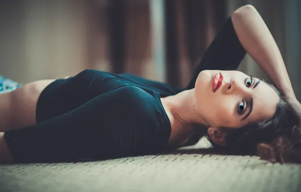 Girl, Look, Model, Girl, Hair, Model, Eyes, Photo