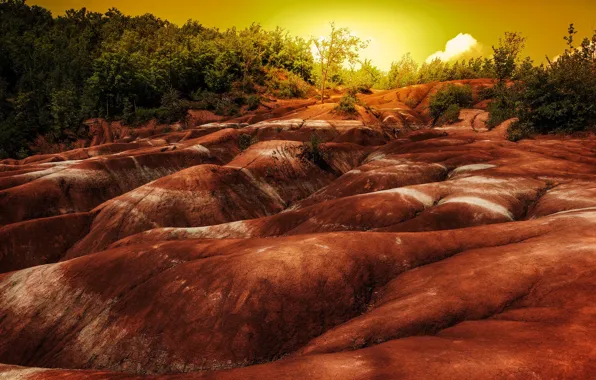 Picture the sky, mountains, nature