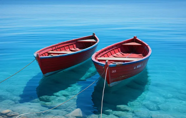 Picture Water, Sea, Boats, Pier, Bottom