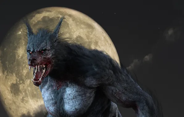 Emotions, Friday, fantasy, horror, Moon, Fantasy, monster, monster