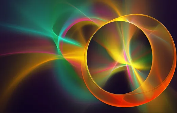 Picture pattern, paint, ring, the volume