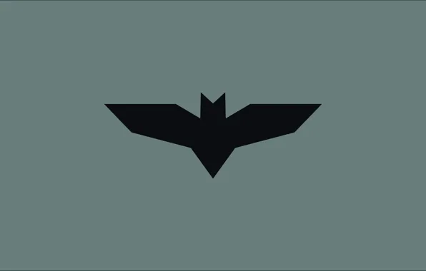 Picture logo, Batman, minimalism, bat, Justice League