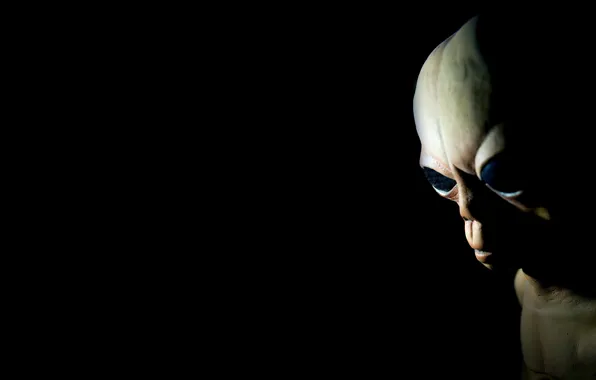 Background, black, alien, humanoid