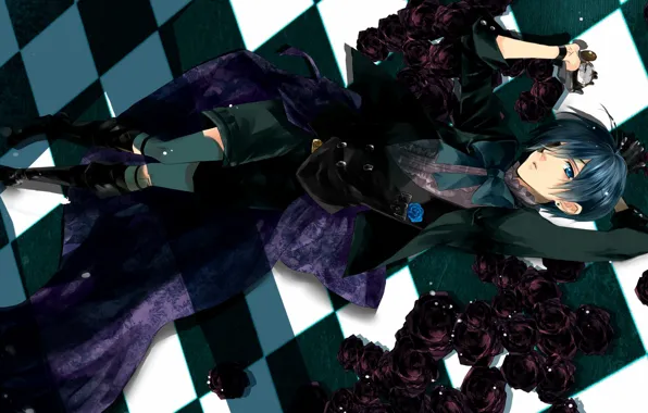 Art, guy, Ciel, Dark Butler, Kuroshitsuji, Ciel Phantomhive