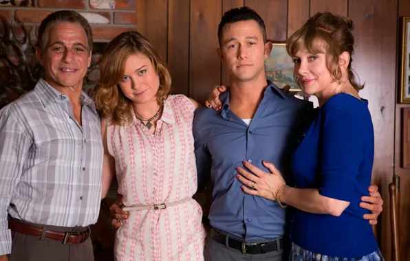 Picture family, Don Jon, Brie Larson, Tony Danza, Glenne Headly, Joseph-Gordon Levitt