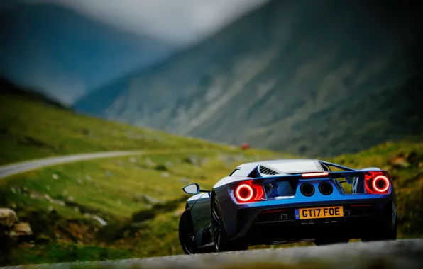 Auto, Blue, Machine, Ford, Ford GT, Supercar, Speedhunters, Larry Chen