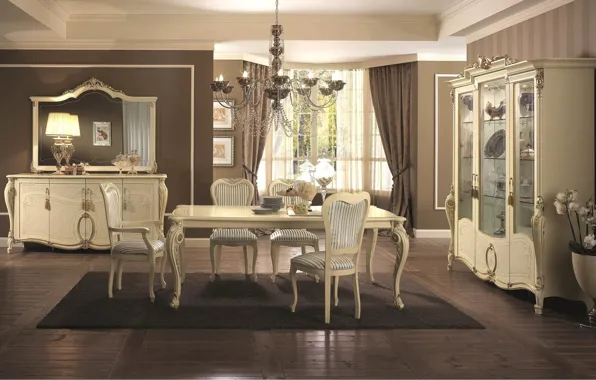 Wallpaper design, style, interior, dining room, home decor styles for ...