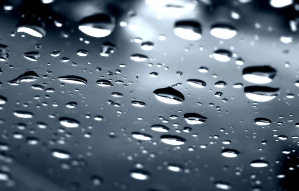 Picture glass, drops, background, rain, mediocrity, Wallpaper