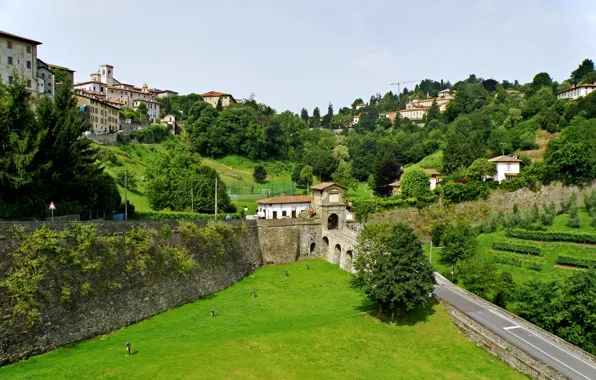 Nature, Home, Field, The city, Panorama, Italy, Building, Italy