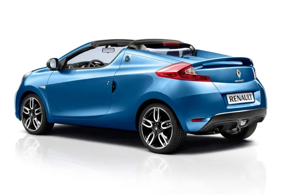 Renault, convertible, wind