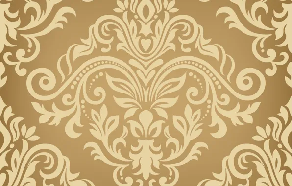 Picture gold, texture, gold, ornament, style, color, seamless background