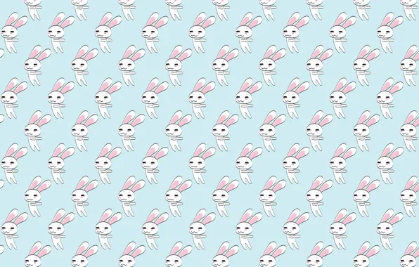 Picture background, texture, anime, art, Bunny, children's