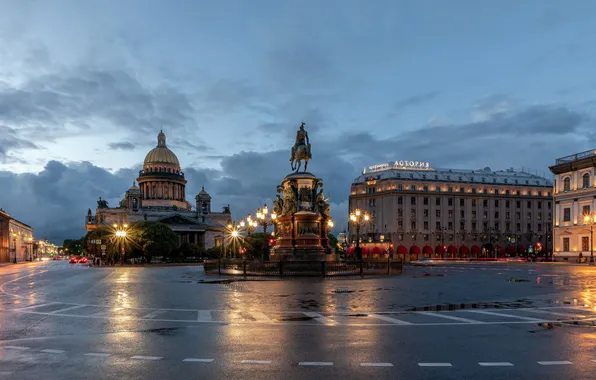 Picture Saint Petersburg, St. Isaac's Cathedral, St. Isaac's square, Sergey Gazizov