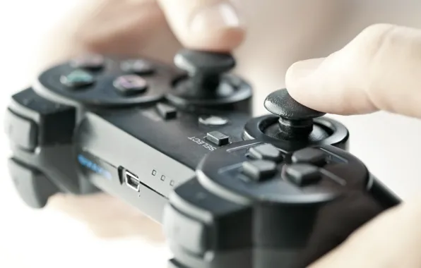 Gamer, fingers, Video game controller