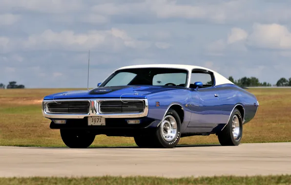 1971, Dodge, Charger, Super, Hemi, Bee