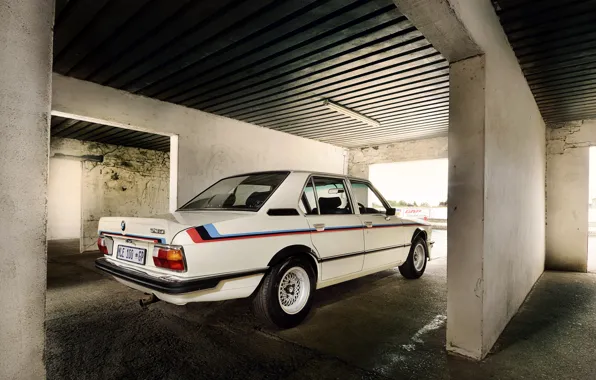 BMW, sedan, ass, 1976, four-door, 5-series, E12, 530 MLE