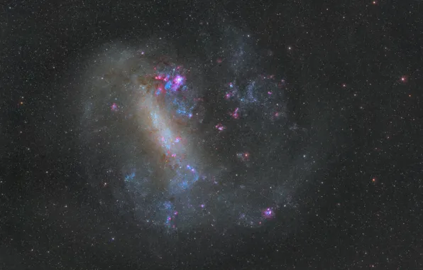 Space, stars, nebula, watcher nebula