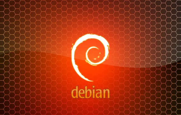 Picture linux, Orange, Debian