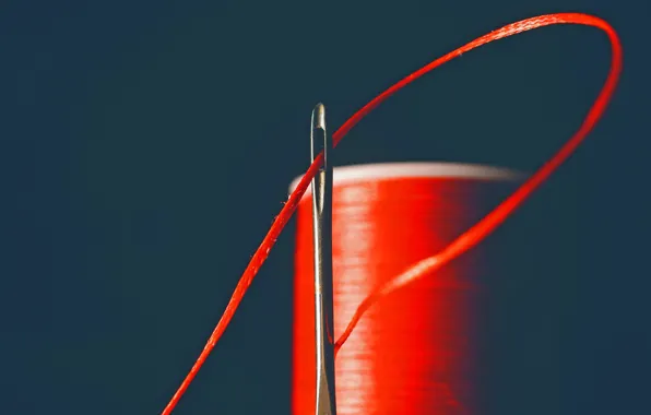 Color, needle, thread