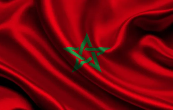 Picture flag, marocco, Morocco