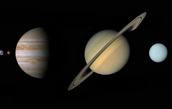 Picture planets, solar system, in order
