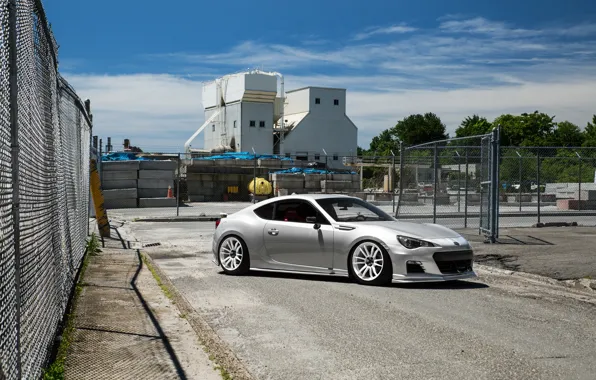 Picture Subaru, White, BRZ, Wheels, Factory