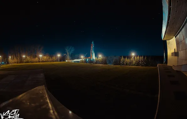 Park, rocket, Museum, park, rocket, Vladimir Smith, Vladimir Smith, Kaluga