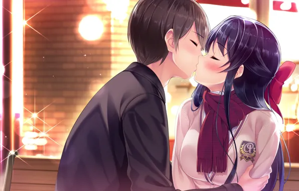 Girl, Kiss, Guy, Uchi no Kanojo