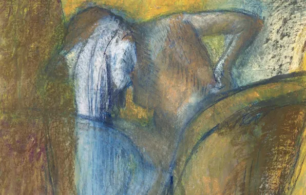 Picture, genre, Edgar Degas, Edgar Degas, The Woman Dries The Hair