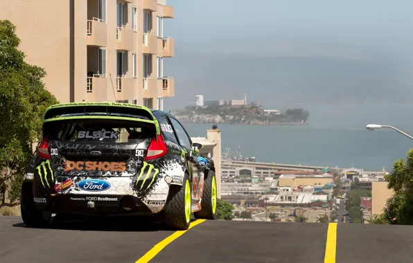 Picture Ford, Auto, The city, Sport, Machine, Ford, Ken Block, Rally