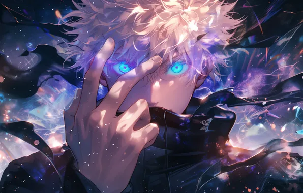 Satoru Gojo, Gojo, A magical battle, Satoru, jujutsu kaisen