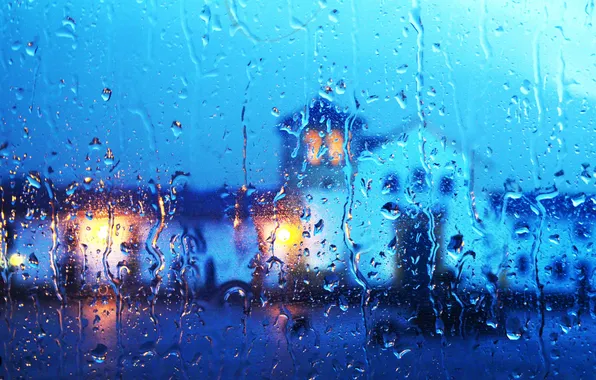 Picture the sky, glass, water, clouds, lights, rain, home, window