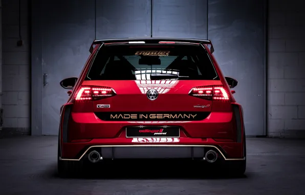 Volkswagen, rear view, Golf, GTI, Oettinger, TCR, 2019, Germany Street