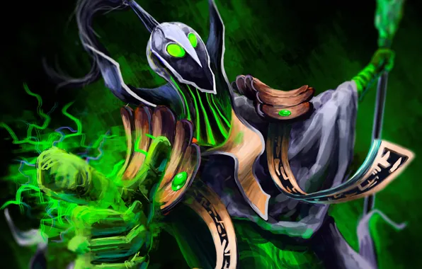 Picture magic, hand, art, Dota 2, Rubick, Grand Magus, Por-t-falatron