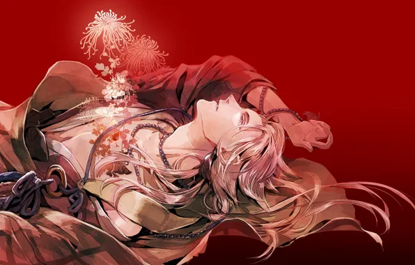 Anime, art, tears, Touken ranbu, Dance Of Swords